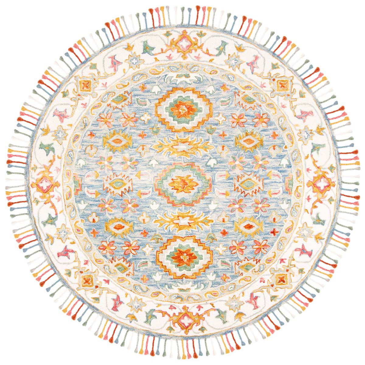 Safavieh Aspen 117 Rug, APN117 - Blue / Ivory