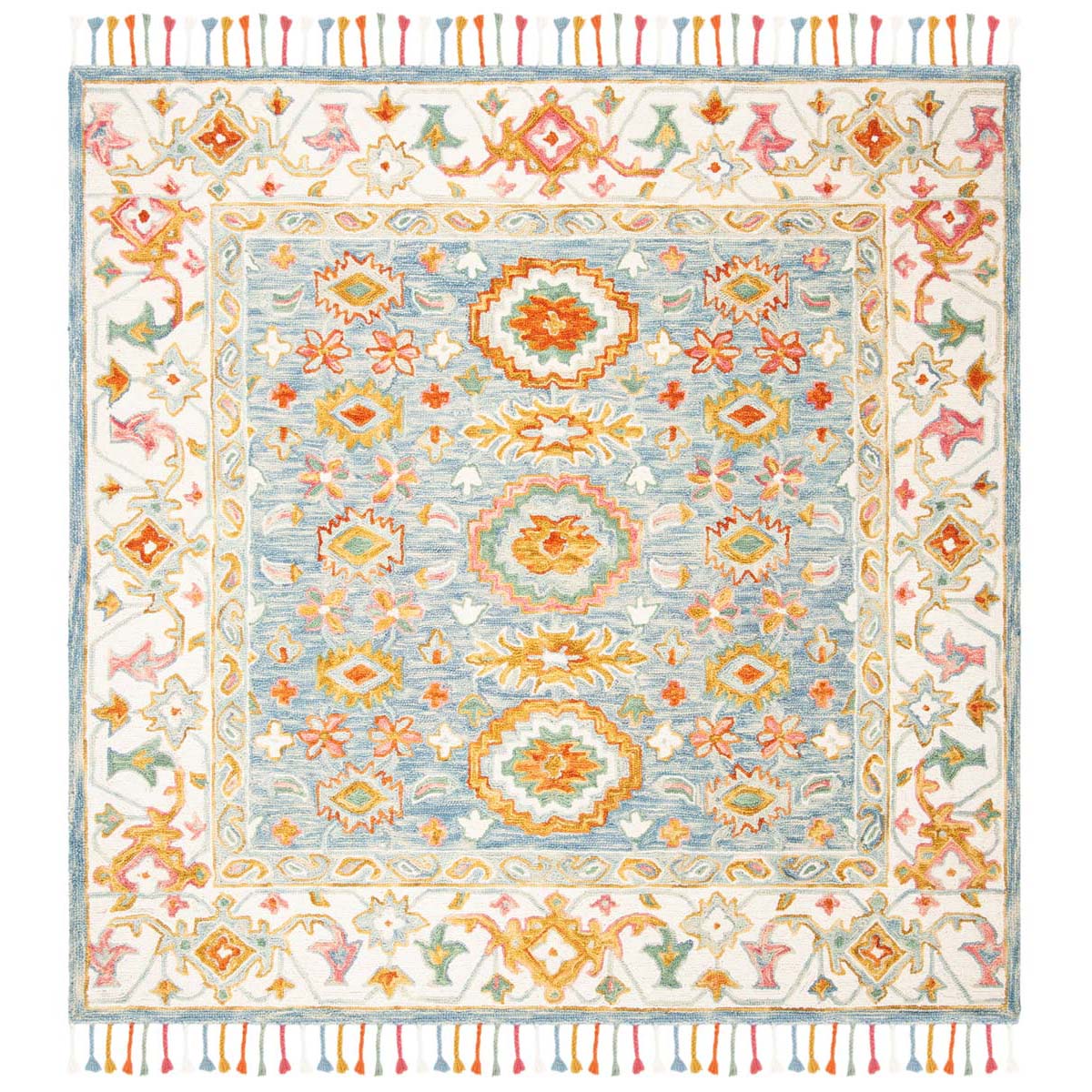 Safavieh Aspen 117 Rug, APN117 - Blue / Ivory
