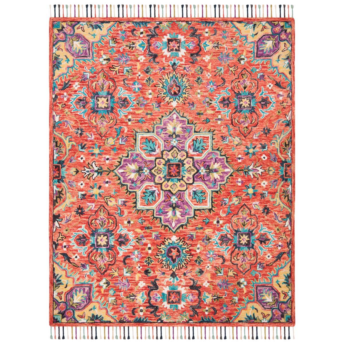 Safavieh Aspen 118 Rug, APN118 - Red / Gold
