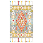 Safavieh Aspen 119 Rug, APN119 - Grey / Red