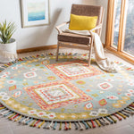 Safavieh Aspen 119 Rug, APN119 - Grey / Red