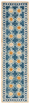 Safavieh Aspen 121 Rug, APN121 - Navy / Yellow