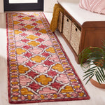 Safavieh Aspen 121 Rug, APN121 - Pink / Yellow
