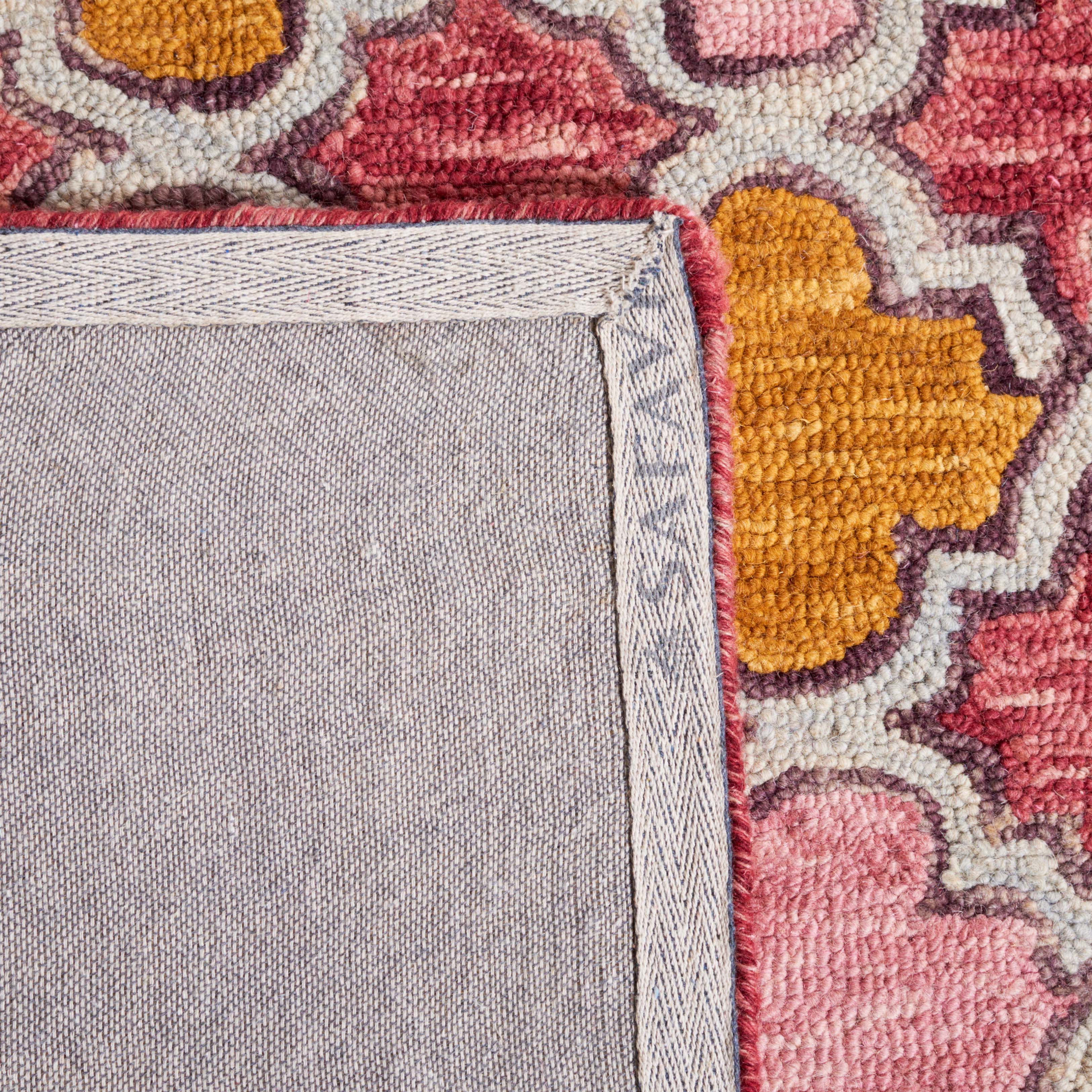Safavieh Aspen 121 Rug, APN121 - Pink / Yellow