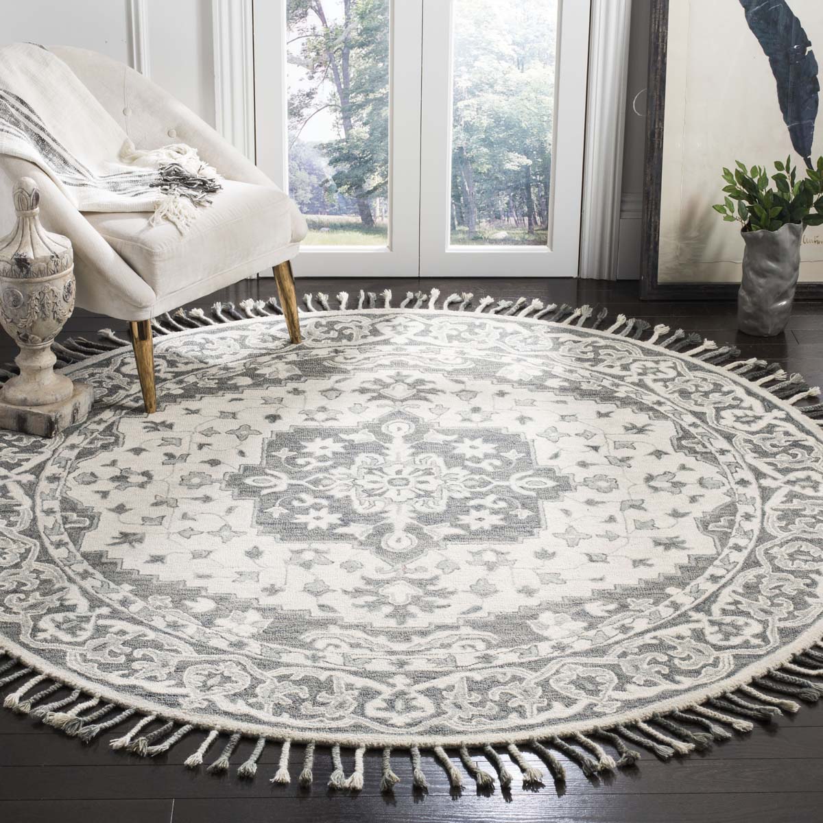 Safavieh Aspen 122 Rug, APN122 - Grey / Light Grey