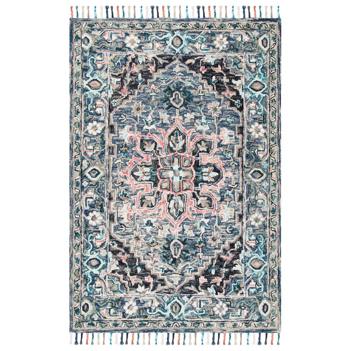 Safavieh Aspen 124 Rug, APN124 - Pink / Blue