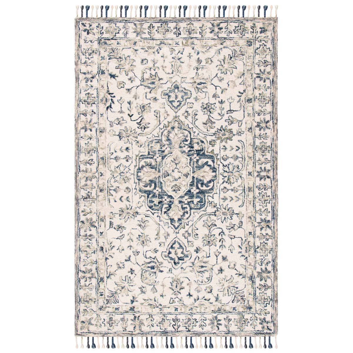 Safavieh Aspen 125 Rug, APN125 - Ivory / Blue
