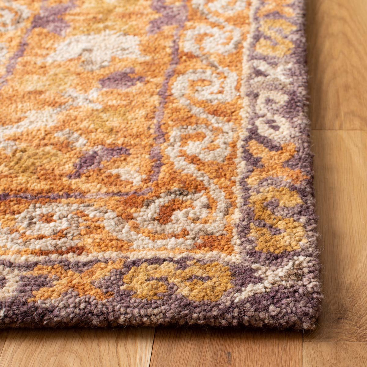 Safavieh Aspen 127 Rug, APN127 - Brown / Purple