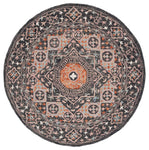 Safavieh Aspen 130 Rug, APN130 - Black / Rust