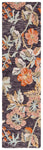 Safavieh Aspen 133 Rug, APN133 - Charcoal / Orange