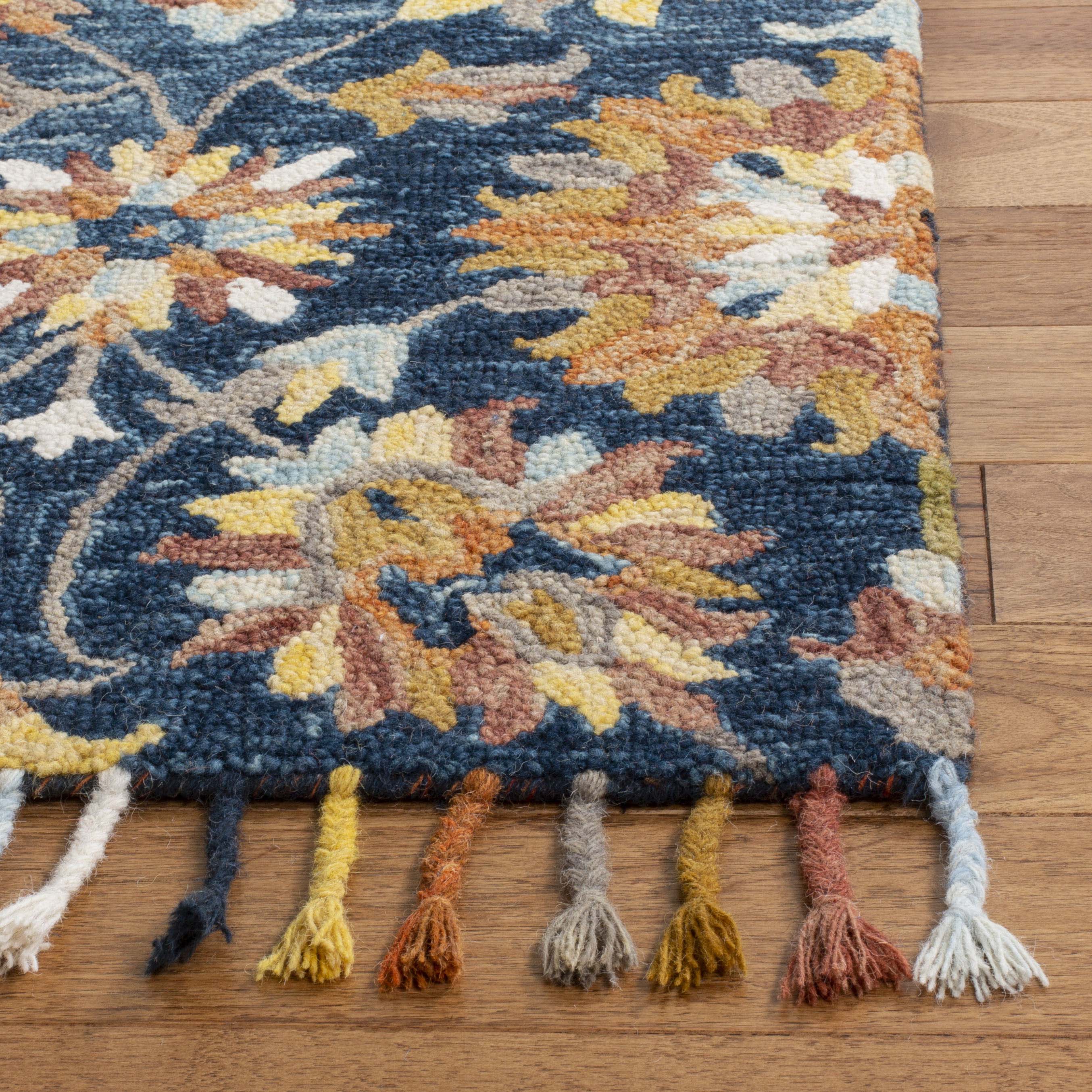 Safavieh Aspen 139 Rug, APN139 - Navy / Multi