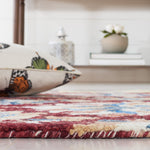 Safavieh Aspen 139 Rug, APN139 - Wine / Blue
