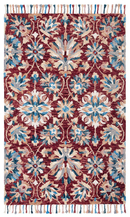 Safavieh Aspen 139 Rug, APN139 - Wine / Blue