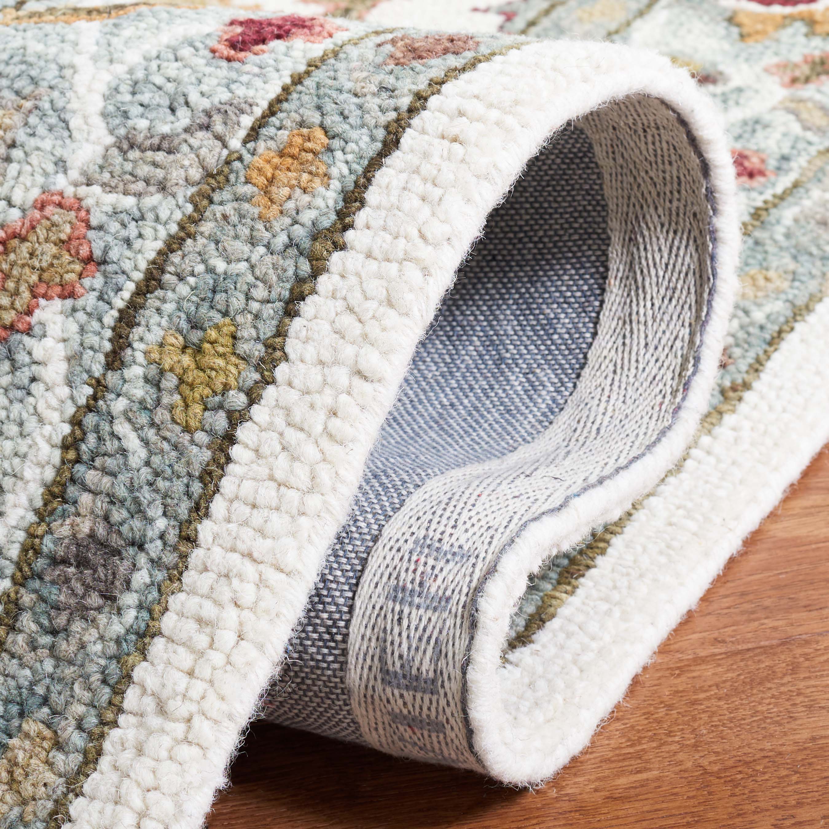 Safavieh Aspen 143 Rug, APN143 - Ivory / Grey