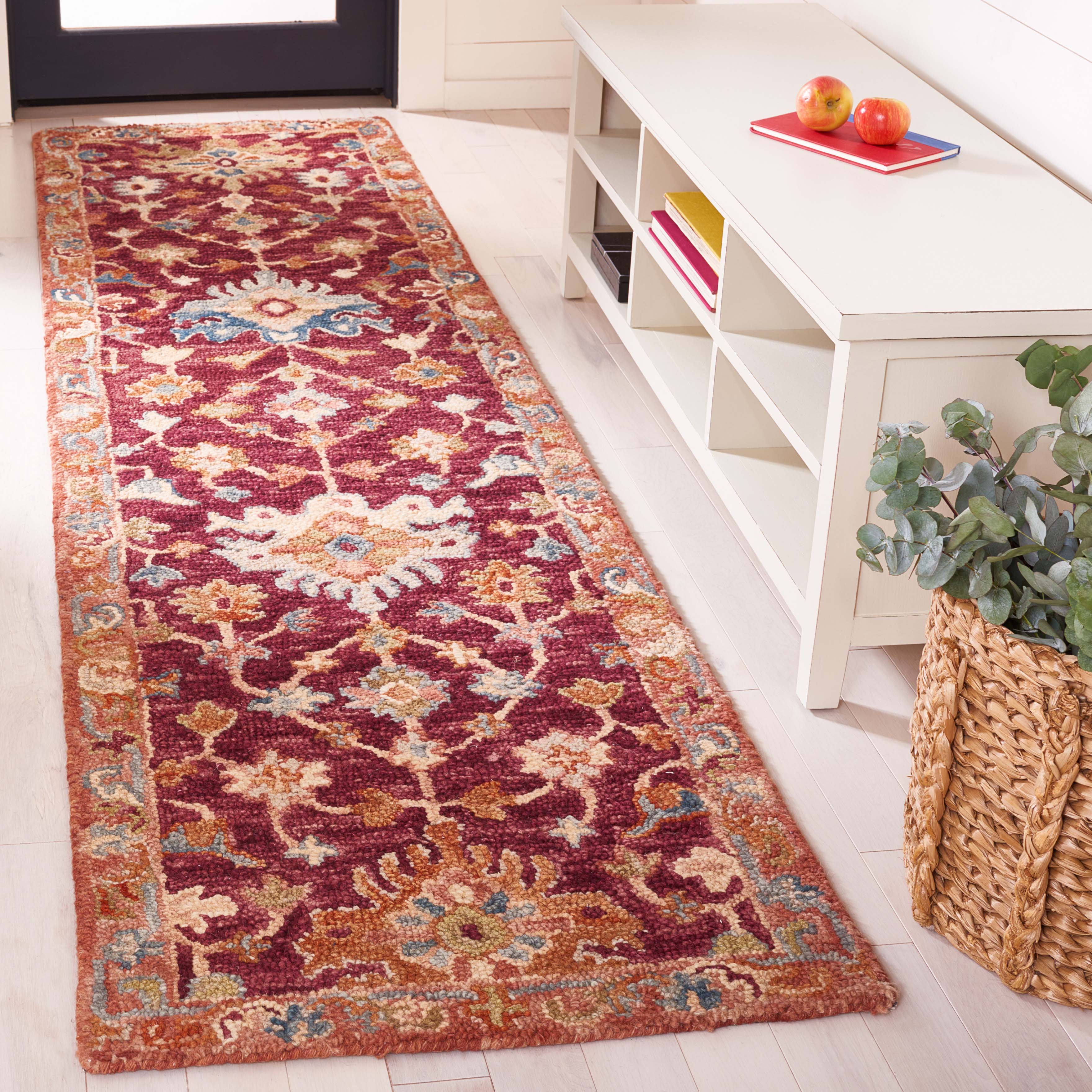 Safavieh Aspen 144 Rug, APN144 - Red / Pink