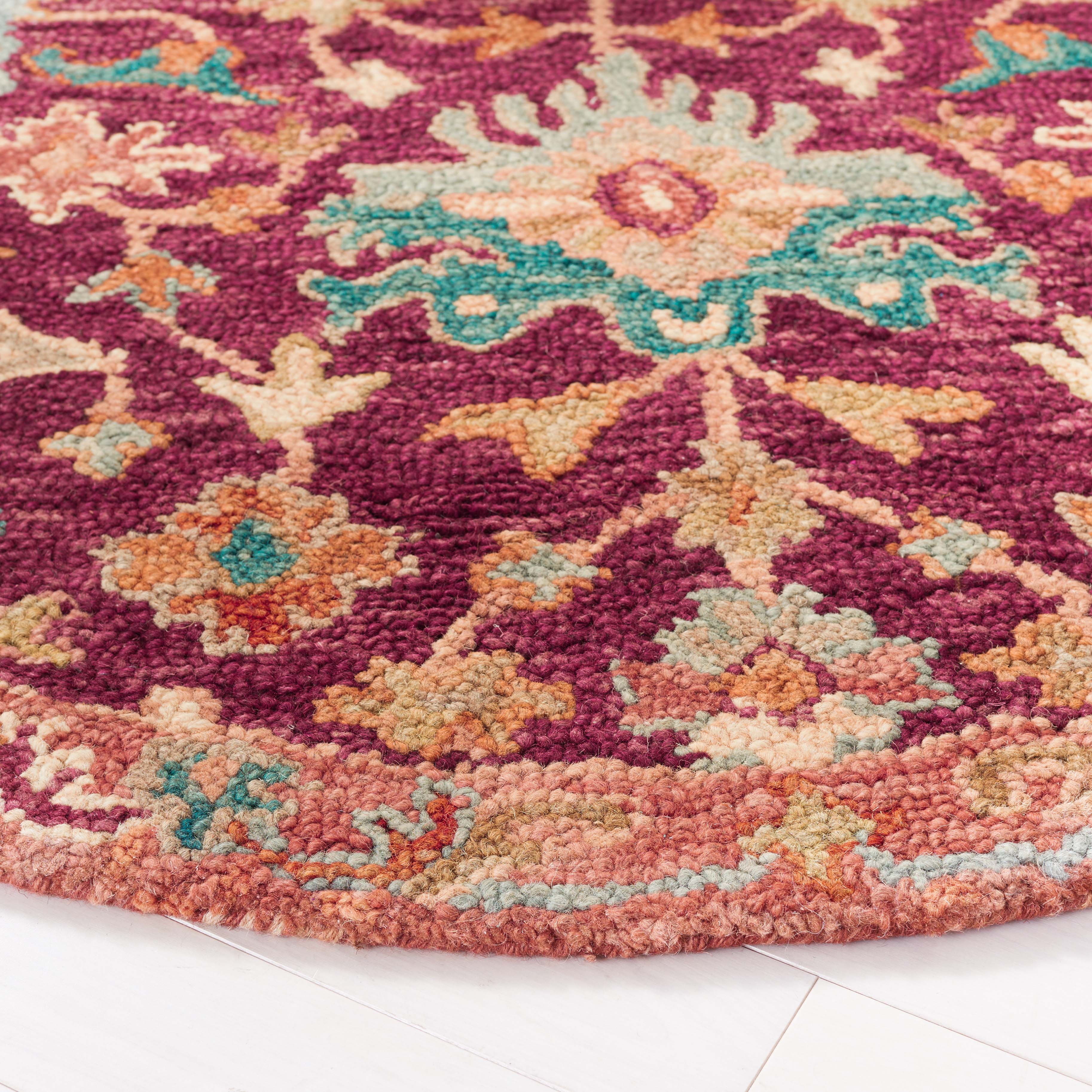 Safavieh Aspen 144 Rug, APN144 - Red / Pink