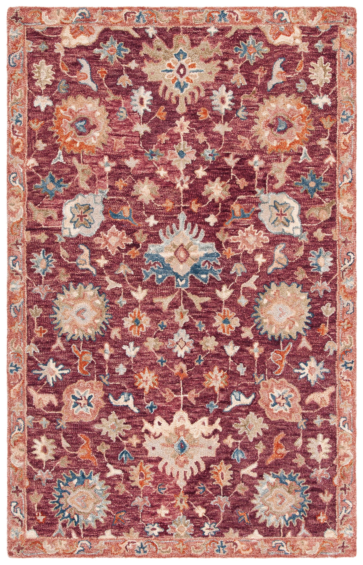 Safavieh Aspen 144 Rug, APN144 - Red / Pink