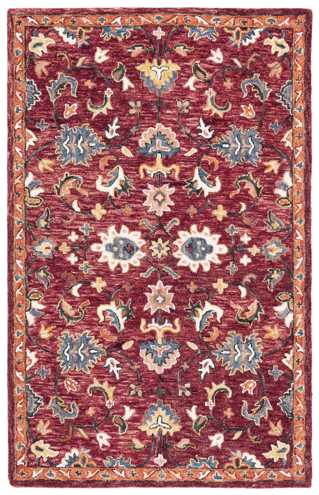 Safavieh Aspen 147 Rug, APN147 - Red / Rust