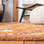 Safavieh Aspen 148 Rug, APN148 - Rust / Green