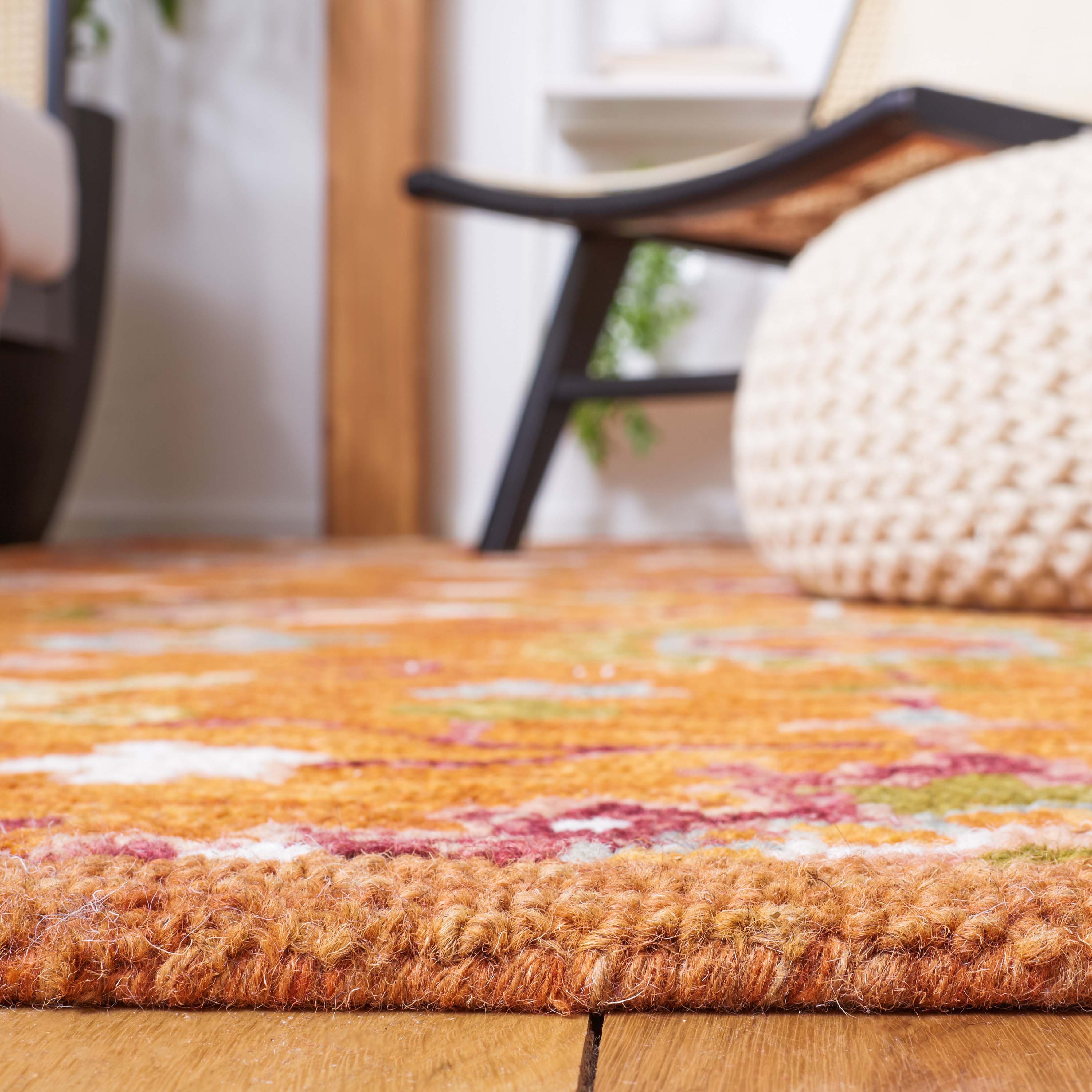 Safavieh Aspen 148 Rug, APN148 - Rust / Green