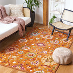 Safavieh Aspen 148 Rug, APN148 - Rust / Green