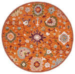 Safavieh Aspen 148 Rug, APN148 - Rust / Green