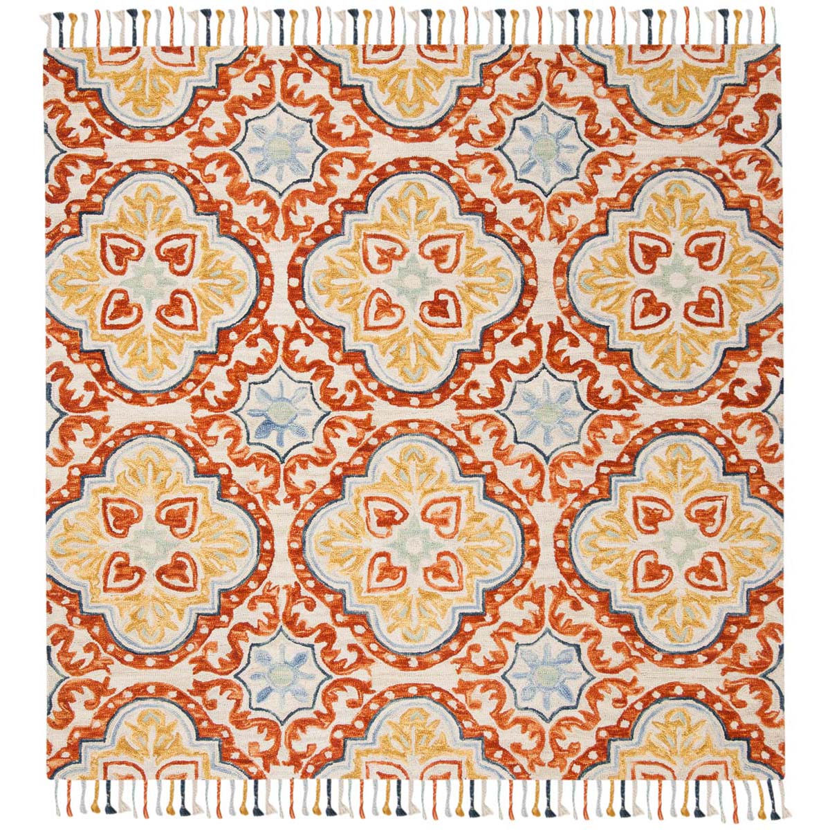 Safavieh Aspen 217 Rug, APN217 - Beige / Rust