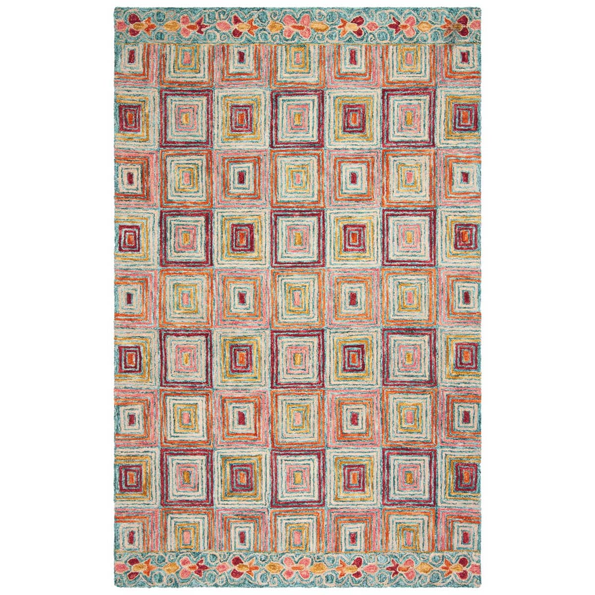 Safavieh Aspen 270 Rug, APN270 - Pink / Gold