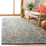 Safavieh Aspen 273 Rug, APN273 - Blue / Gold