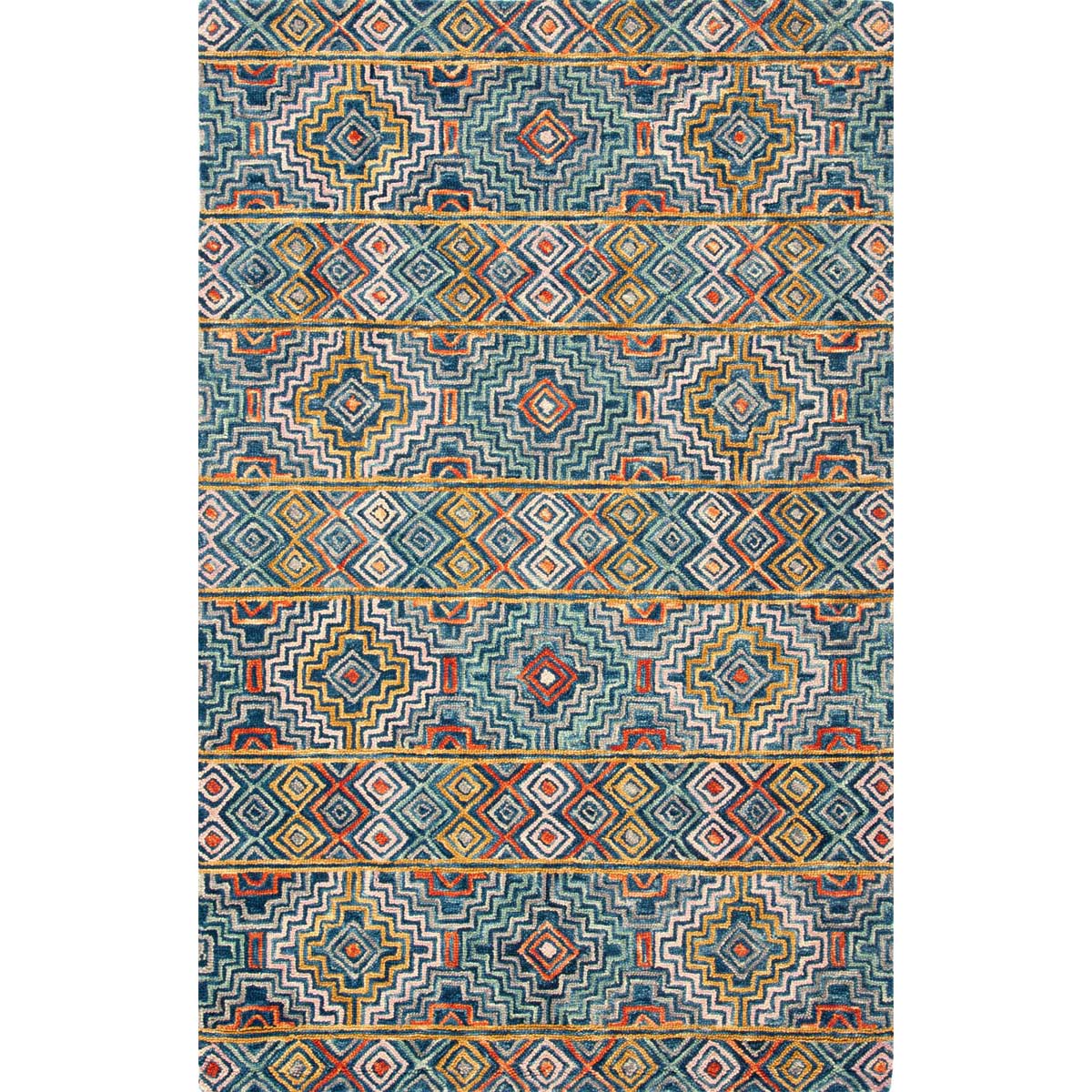 Safavieh Aspen 273 Rug, APN273 - Blue / Gold