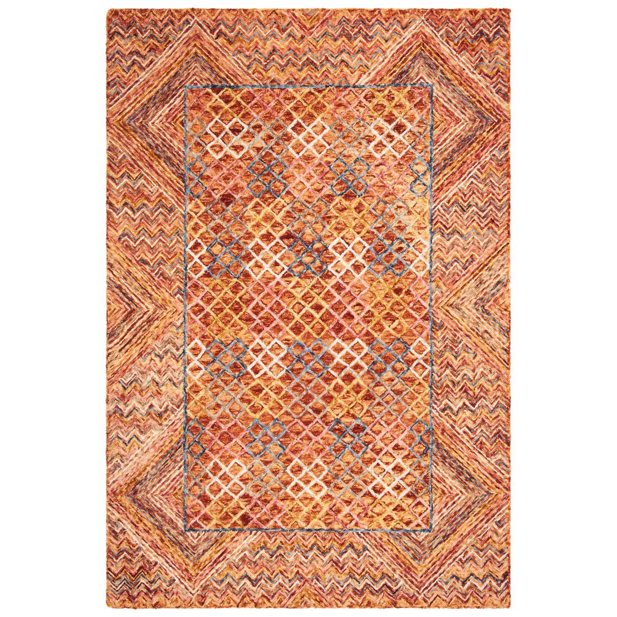 Safavieh Aspen 282 Rug, APN282 - Gold / Pink