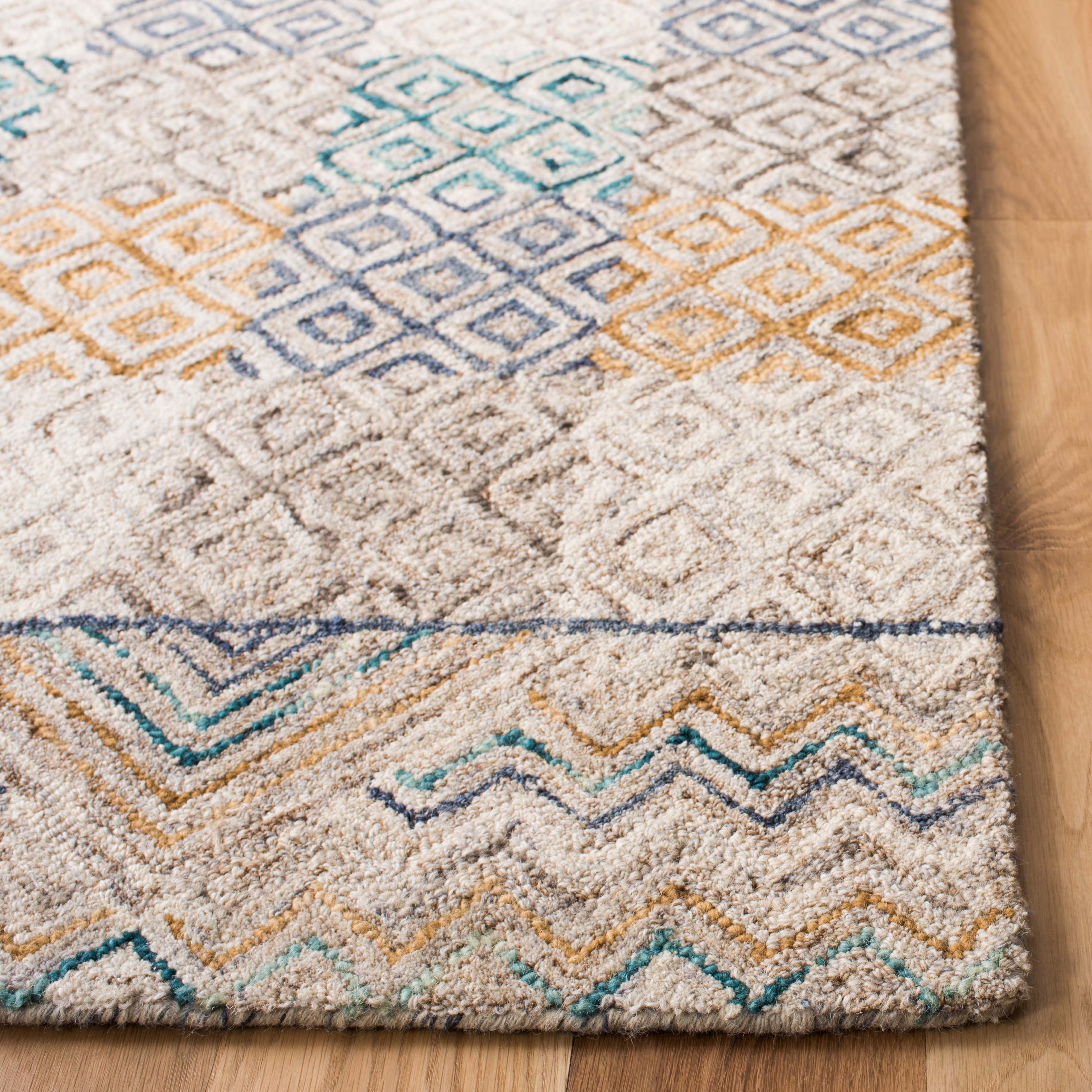 Safavieh Aspen 291 Rug, APN291 - Blue / Gold
