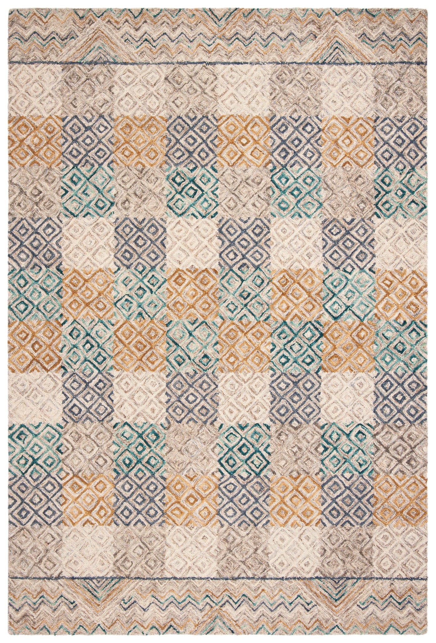 Safavieh Aspen 291 Rug, APN291 - Blue / Gold