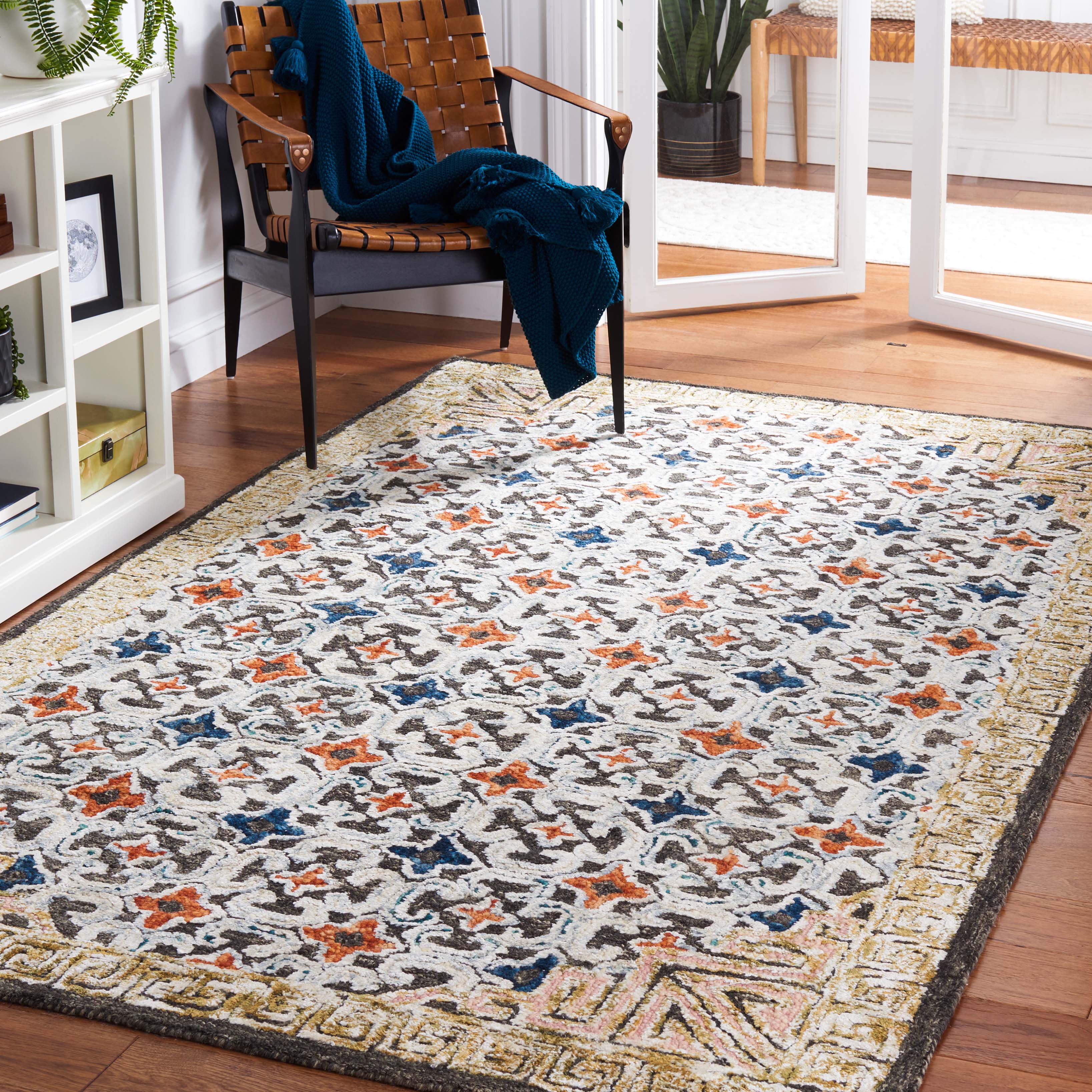 Safavieh Aspen 294 Rug, APN294 - Blue / Taupe