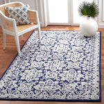 Safavieh Aspen 296 Rug, APN296 - Navy / Ivory