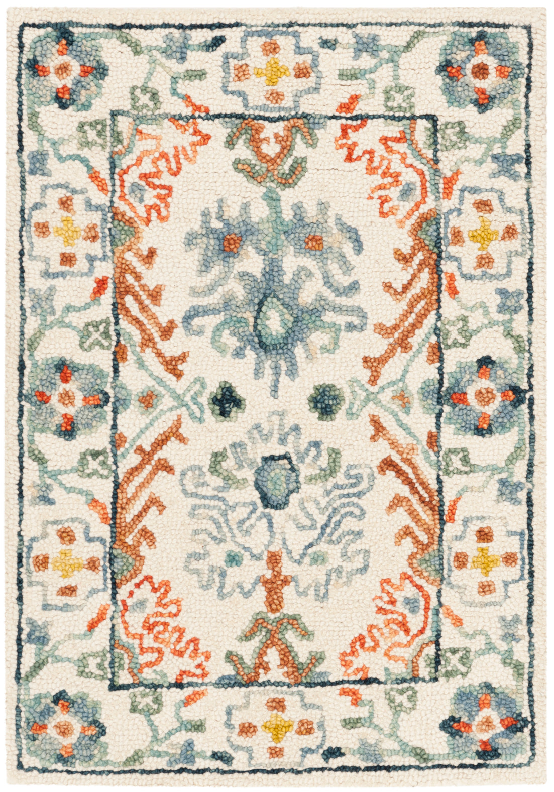 Safavieh Aspen 310 Rug, APN310 - Ivory / Blue