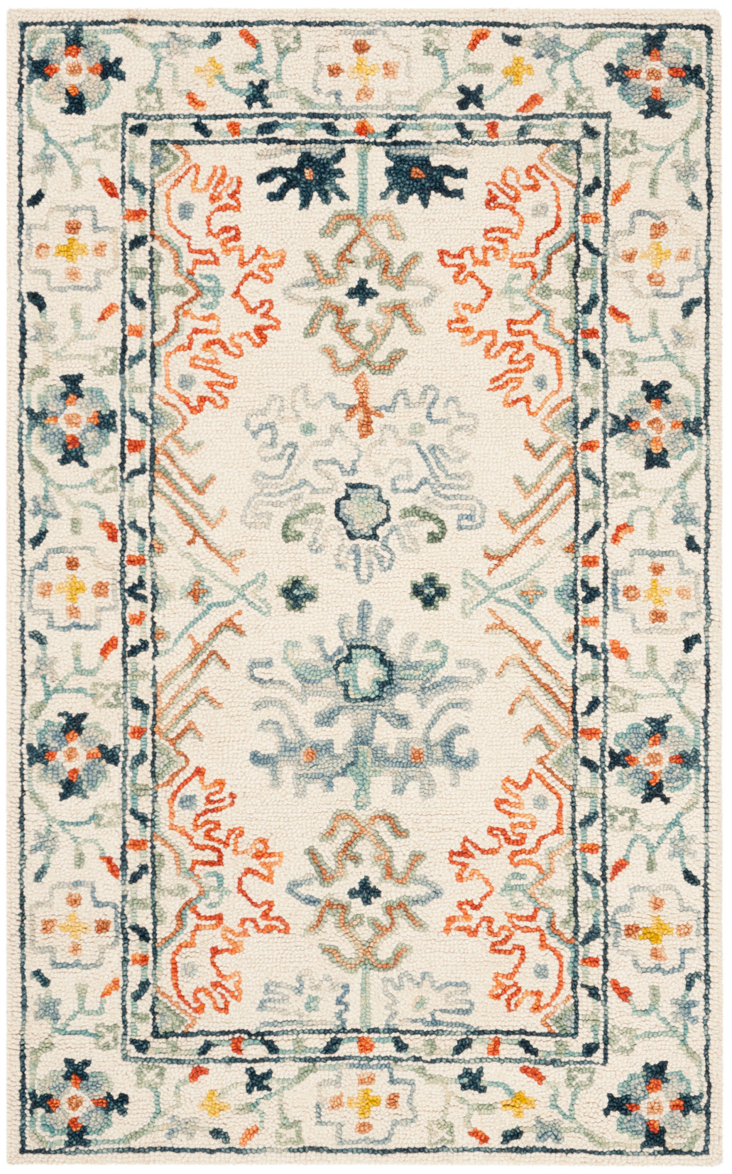 Safavieh Aspen 310 Rug, APN310 - Ivory / Blue