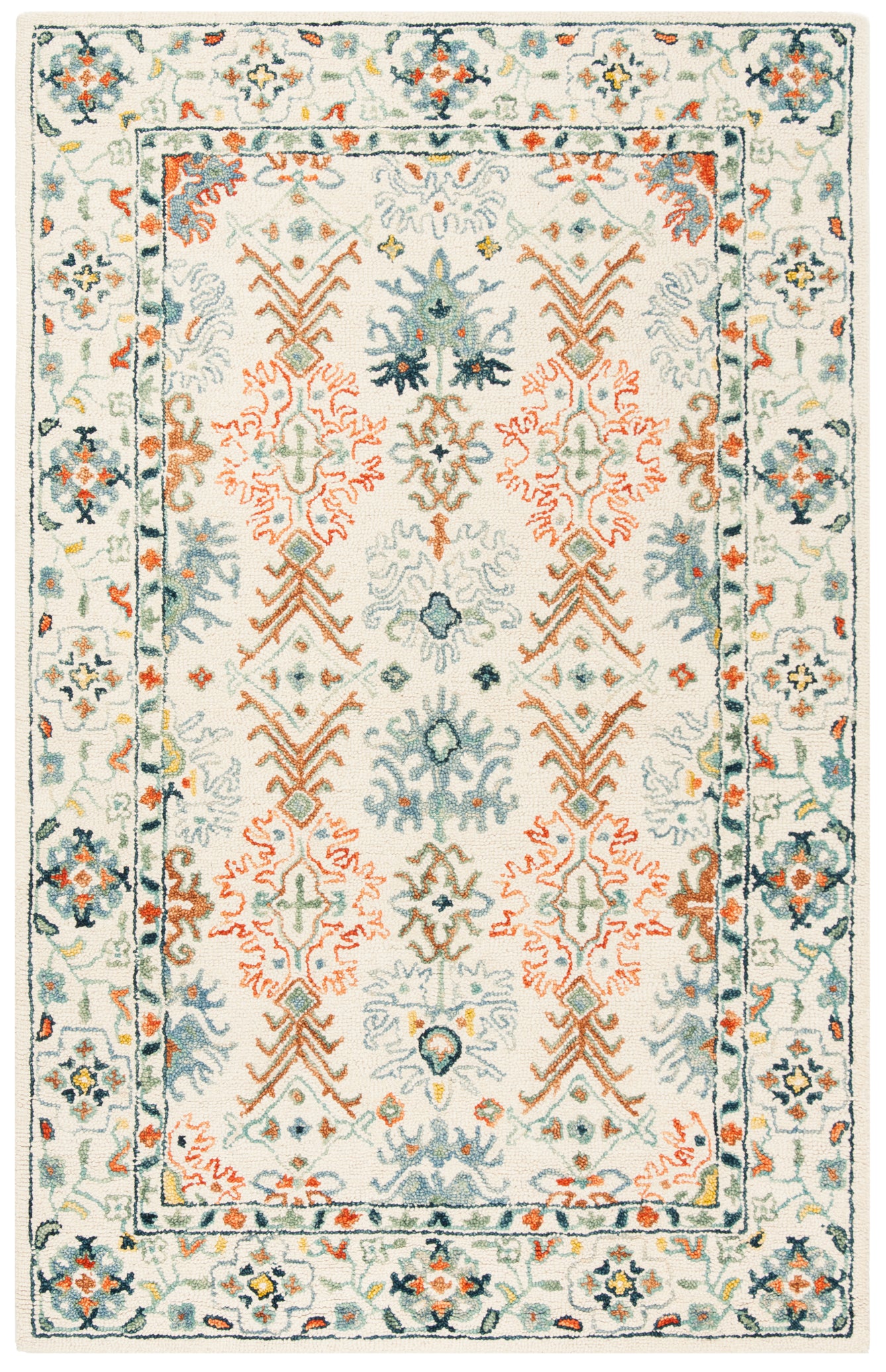 Safavieh Aspen 310 Rug, APN310 - Ivory / Blue