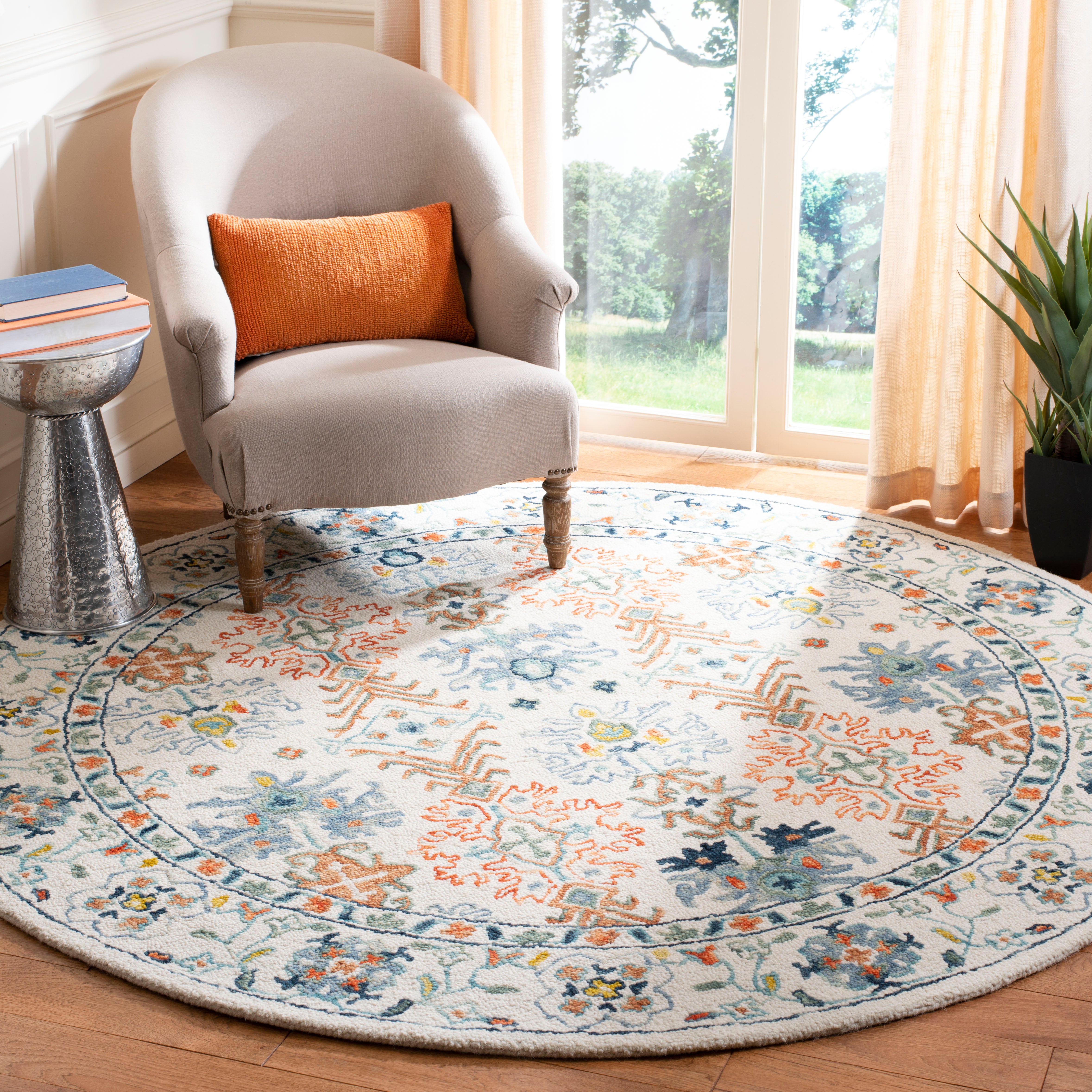 Safavieh Aspen 310 Rug, APN310 - Ivory / Blue