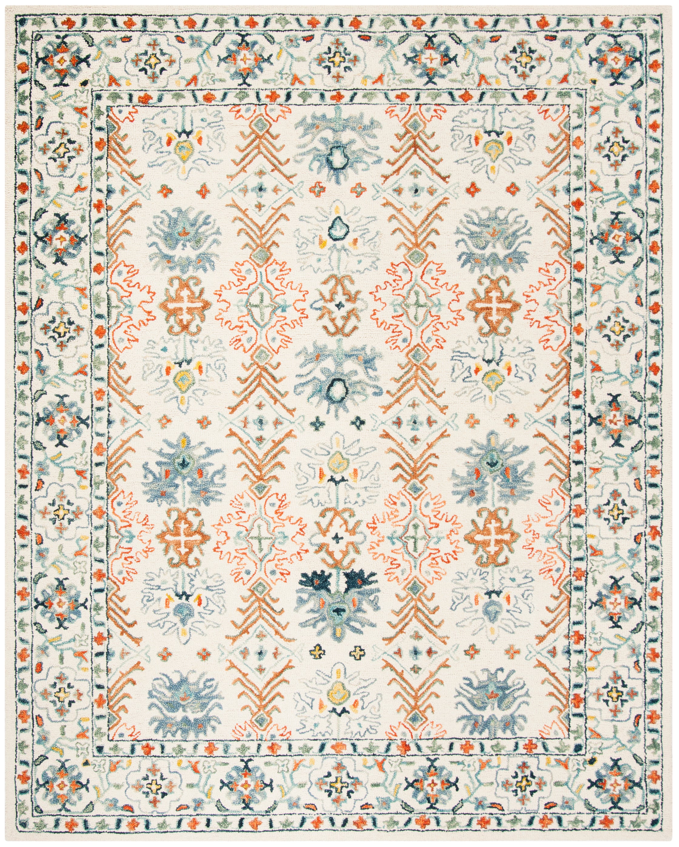 Safavieh Aspen 310 Rug, APN310 - Ivory / Blue