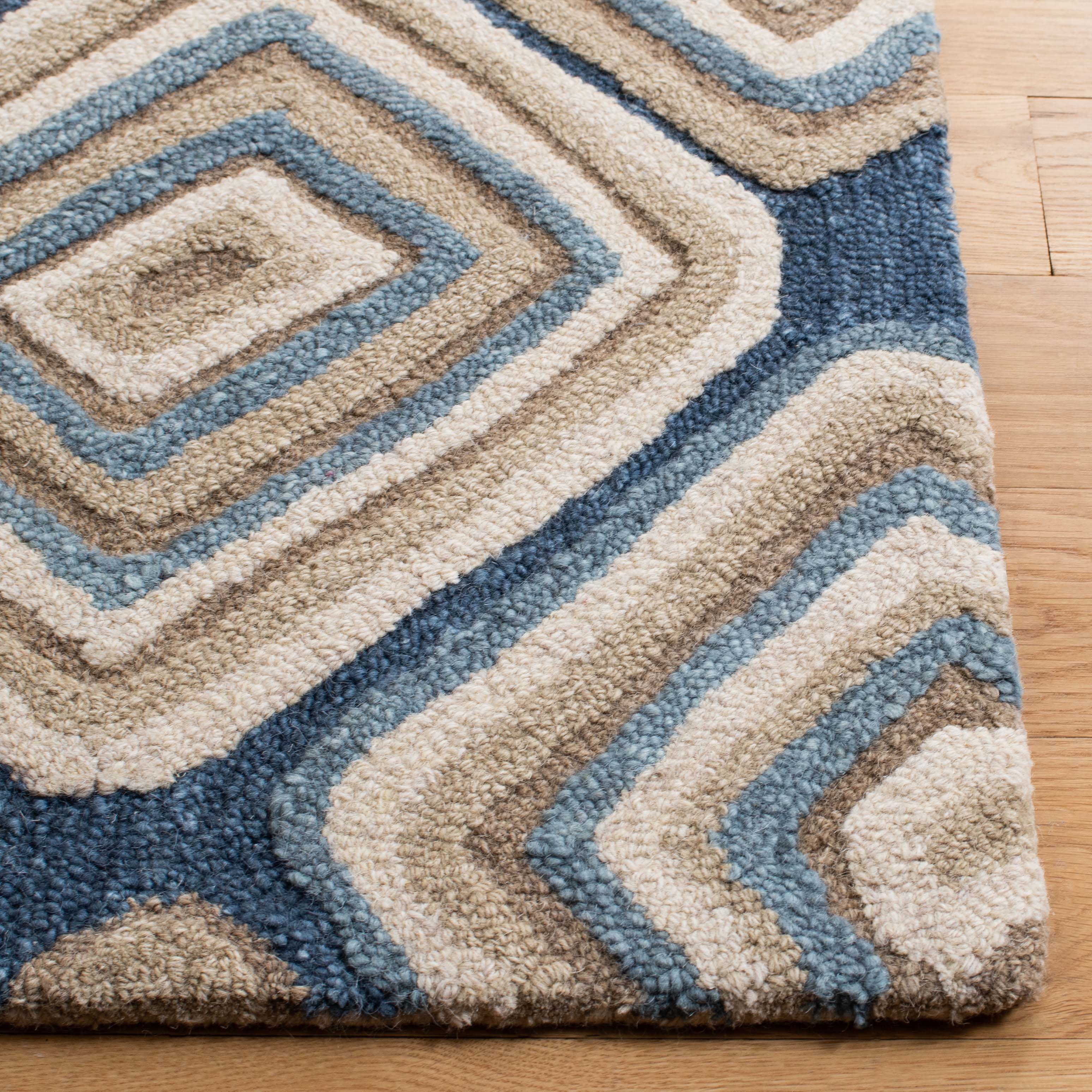 Safavieh Aspen 350 Rug, APN350 - Blue / Beige