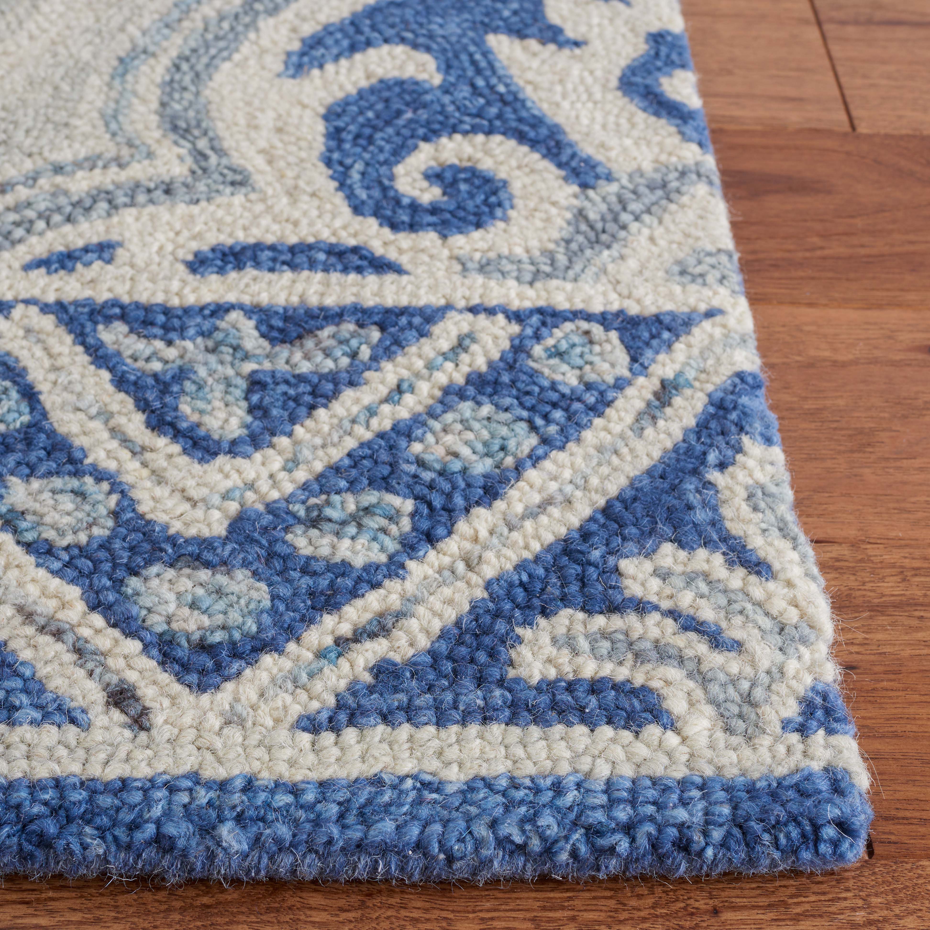 Safavieh Aspen 351 Rug, APN351 - Blue / Ivory
