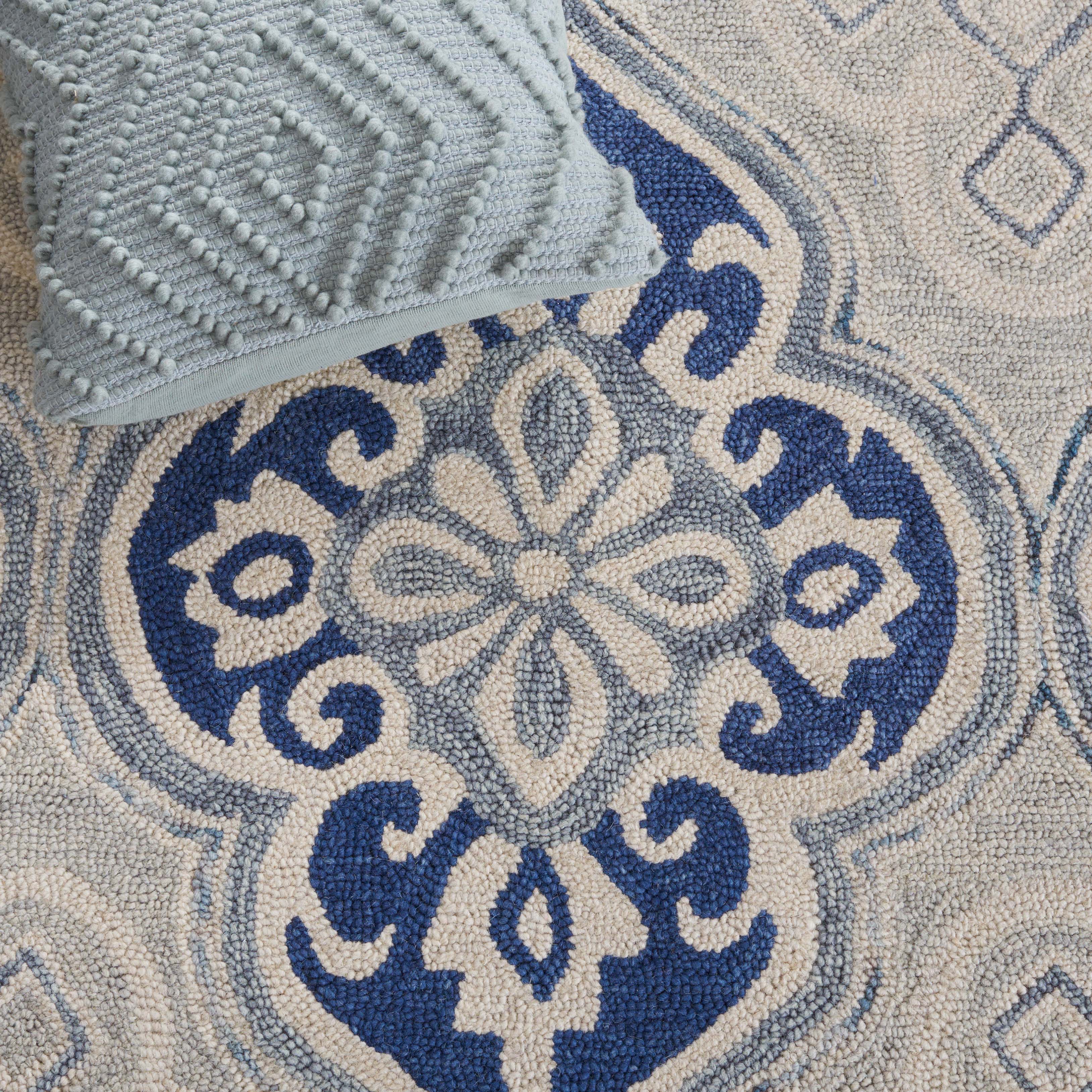 Safavieh Aspen 351 Rug, APN351 - Blue / Ivory