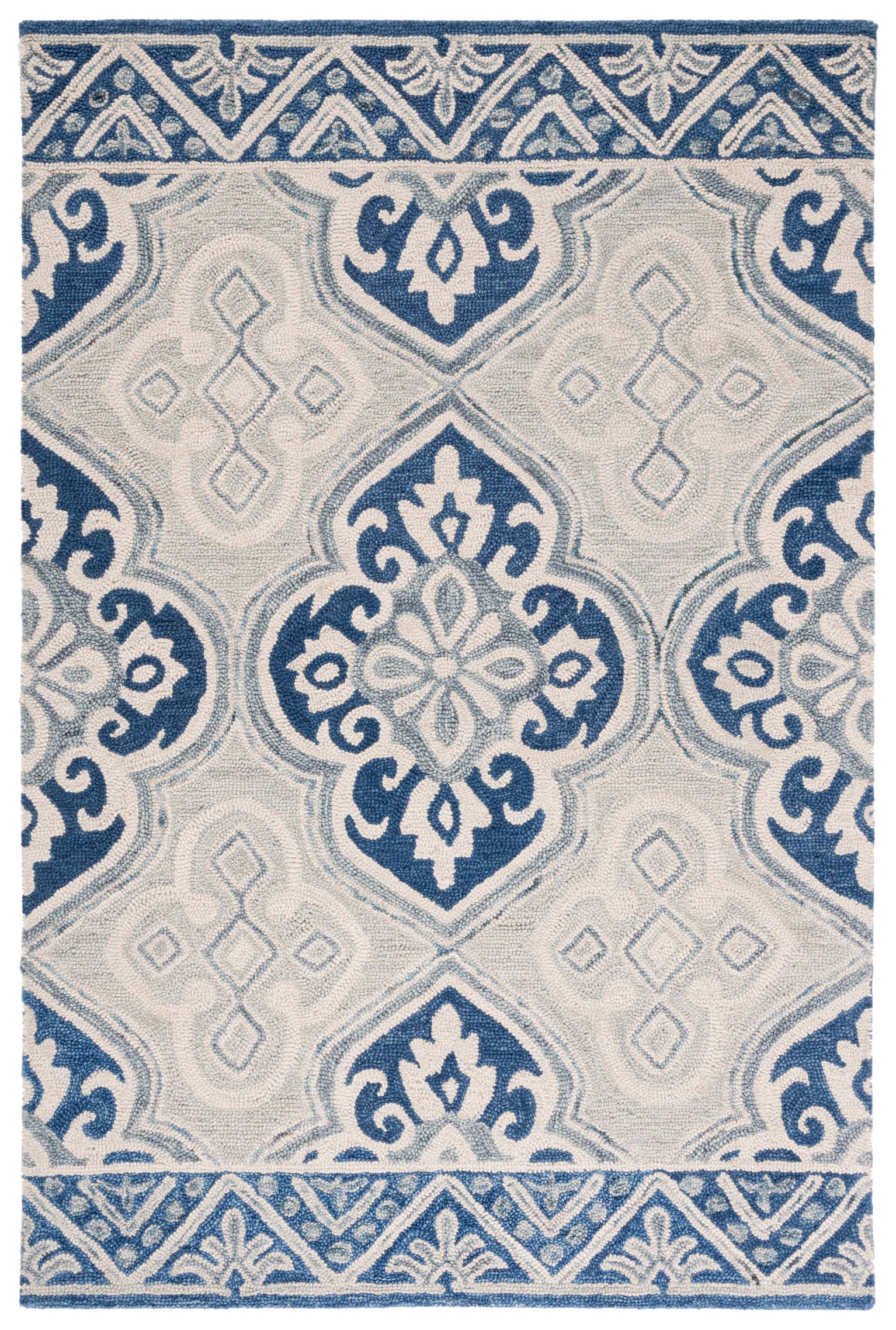 Safavieh Aspen 351 Rug, APN351 - Blue / Ivory