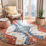 Safavieh Aspen 401 Rug, APN401 - Ivory / Blue