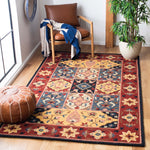 Safavieh Aspen 402 Rug, APN402 - Red / Gold