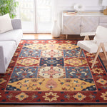 Safavieh Aspen 402 Rug, APN402 - Red / Gold