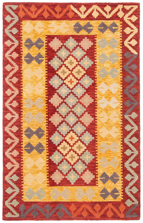 Safavieh Aspen 403 Rug, APN403 - Red / Gold