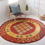 Safavieh Aspen 403 Rug, APN403 - Red / Gold