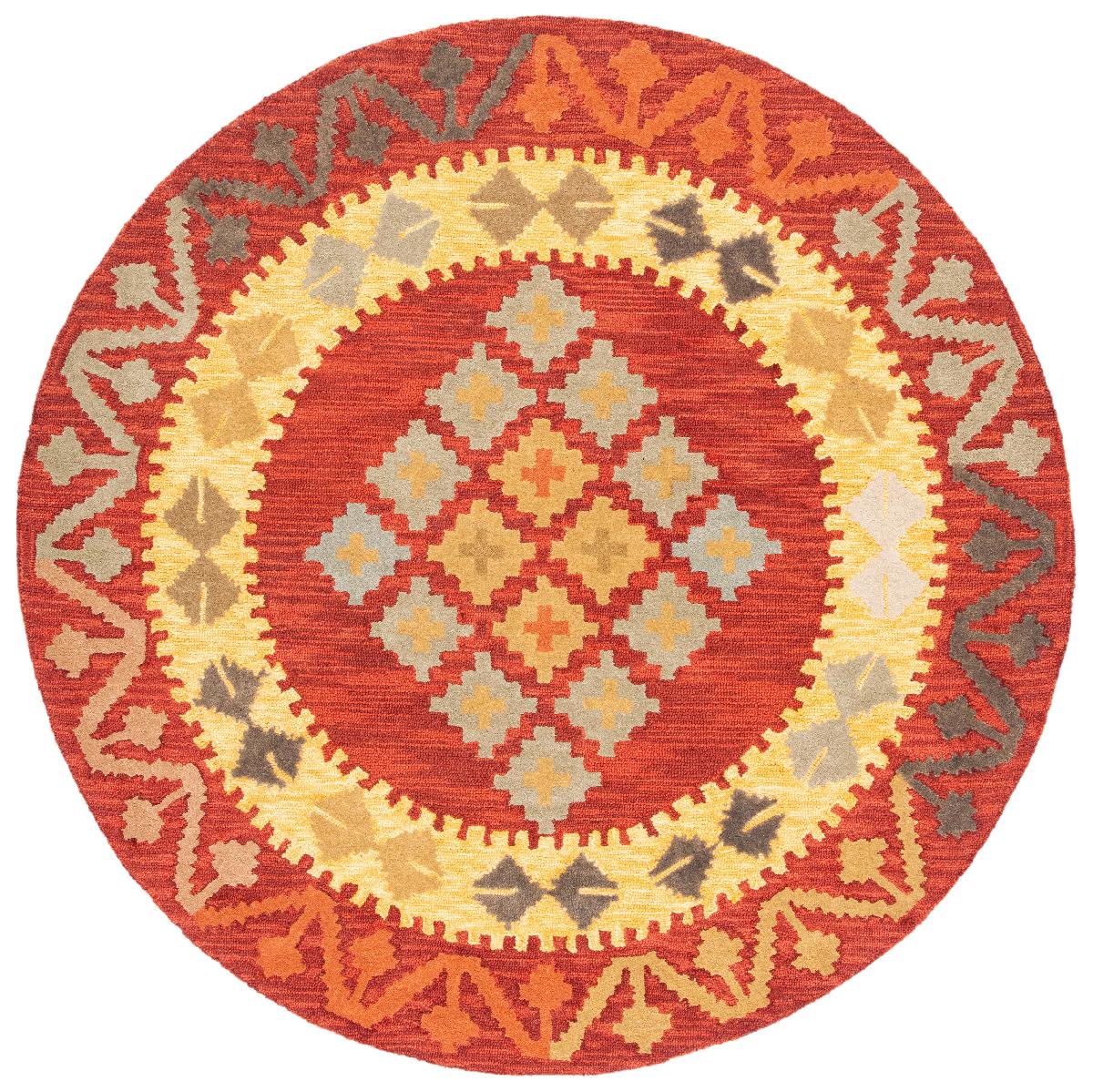 Safavieh Aspen 403 Rug, APN403 - Red / Gold